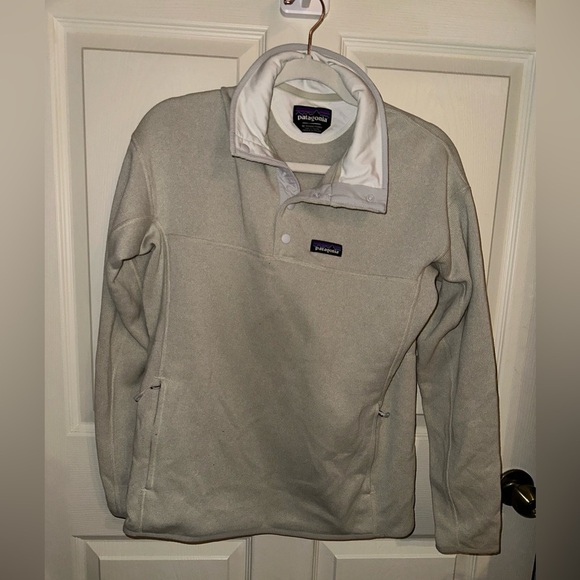 Patagonia women’s Light Gray snap T better sweater Jacket M outdoor winter fall - Picture 9 of 12